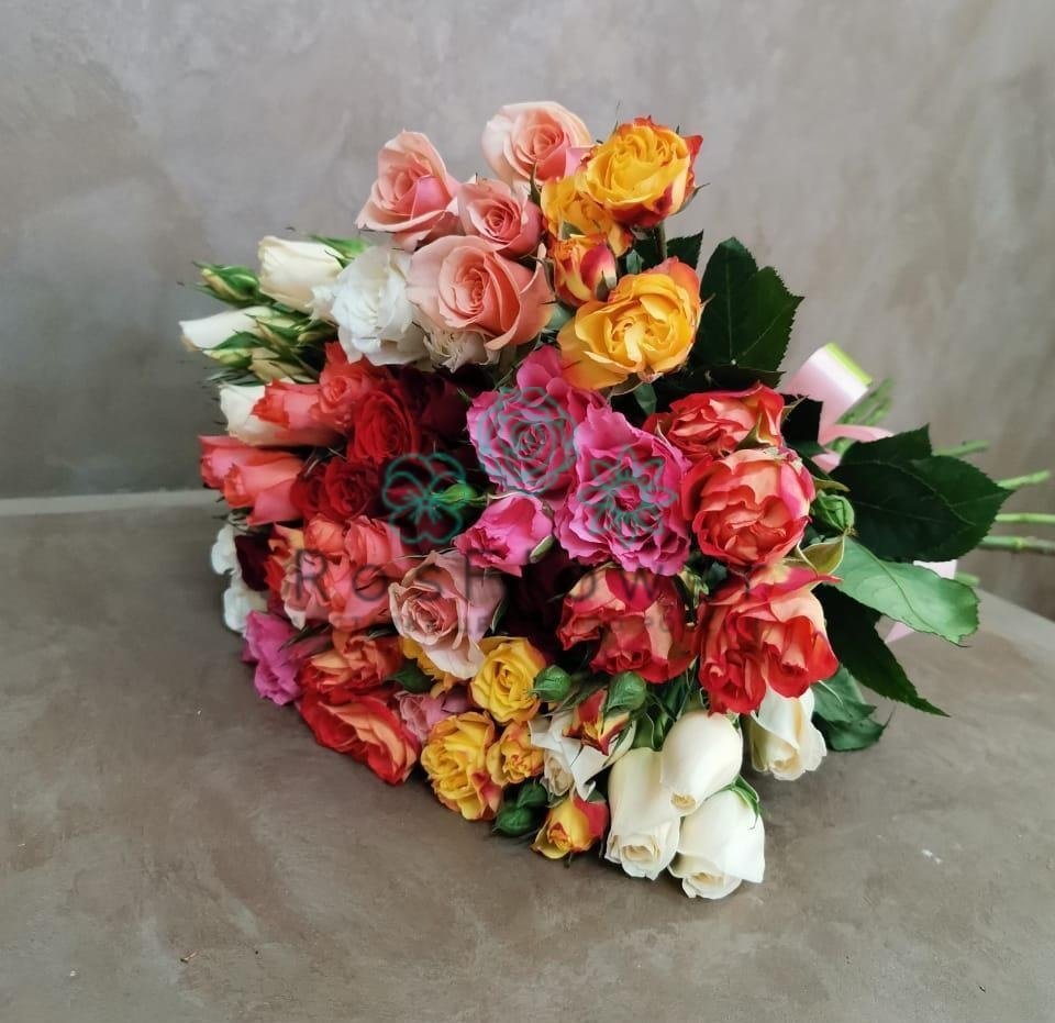 Букет цветов из: Розы в Кикерино