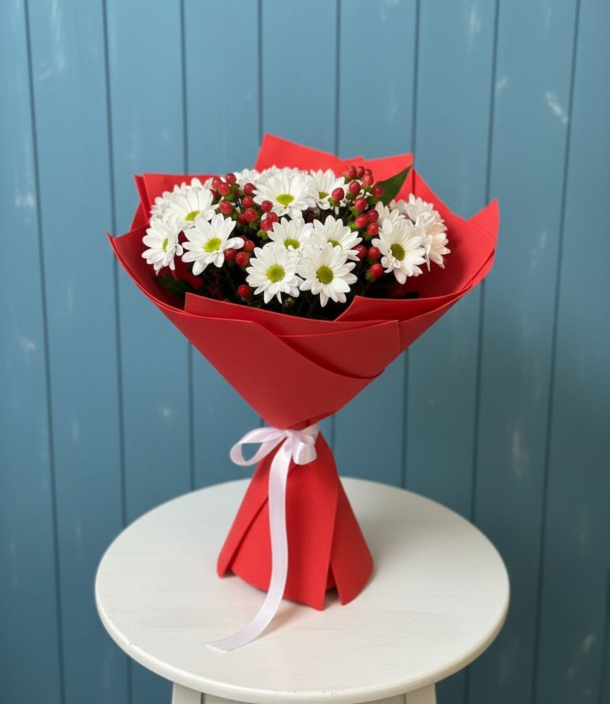 Букет цветов из: Хризантемы в Кикерино