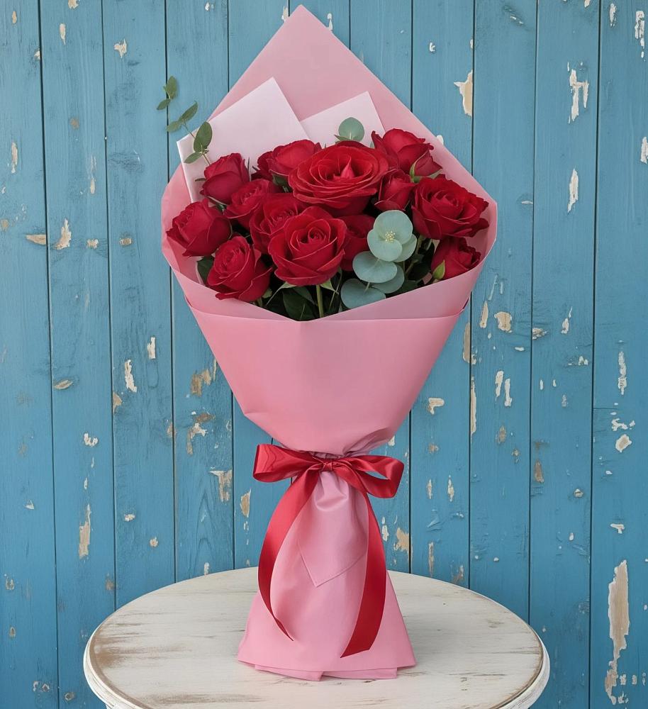 Букет цветов из: Розы в Кикерино