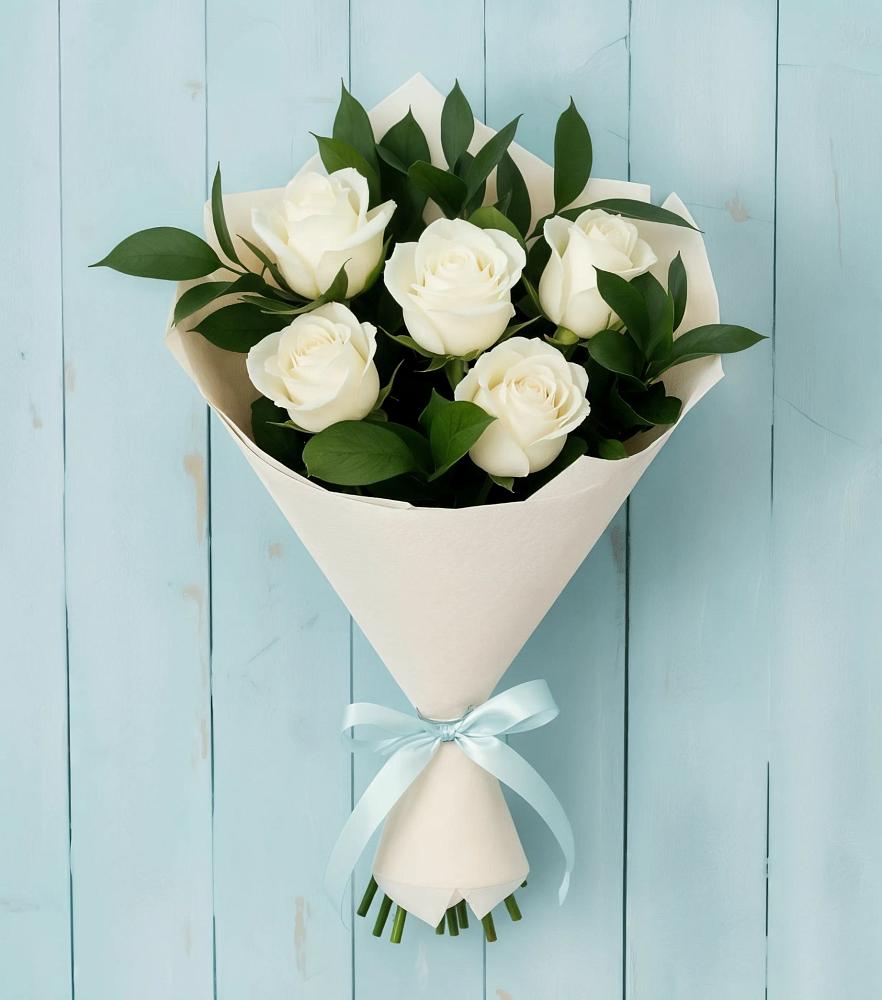 Букет цветов из: Розы в Кикерино