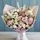 Букет цветов из: Альстромерии и Розы в Кикерино