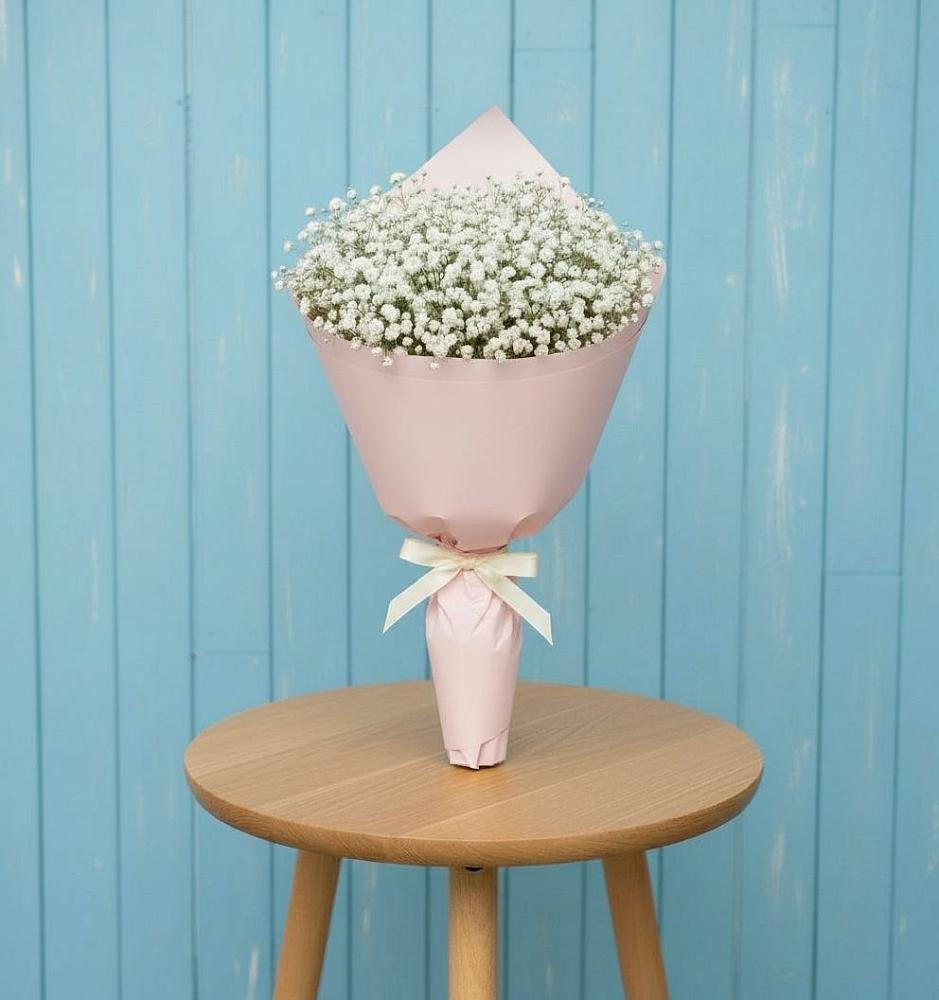 Букет цветов из: Гипсофила в Кикерино