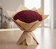 Букет 101 Красная роза в Кикерино