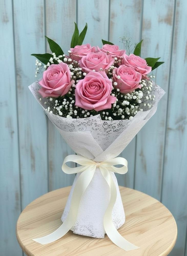 Букет цветов из: Розы в Кикерино