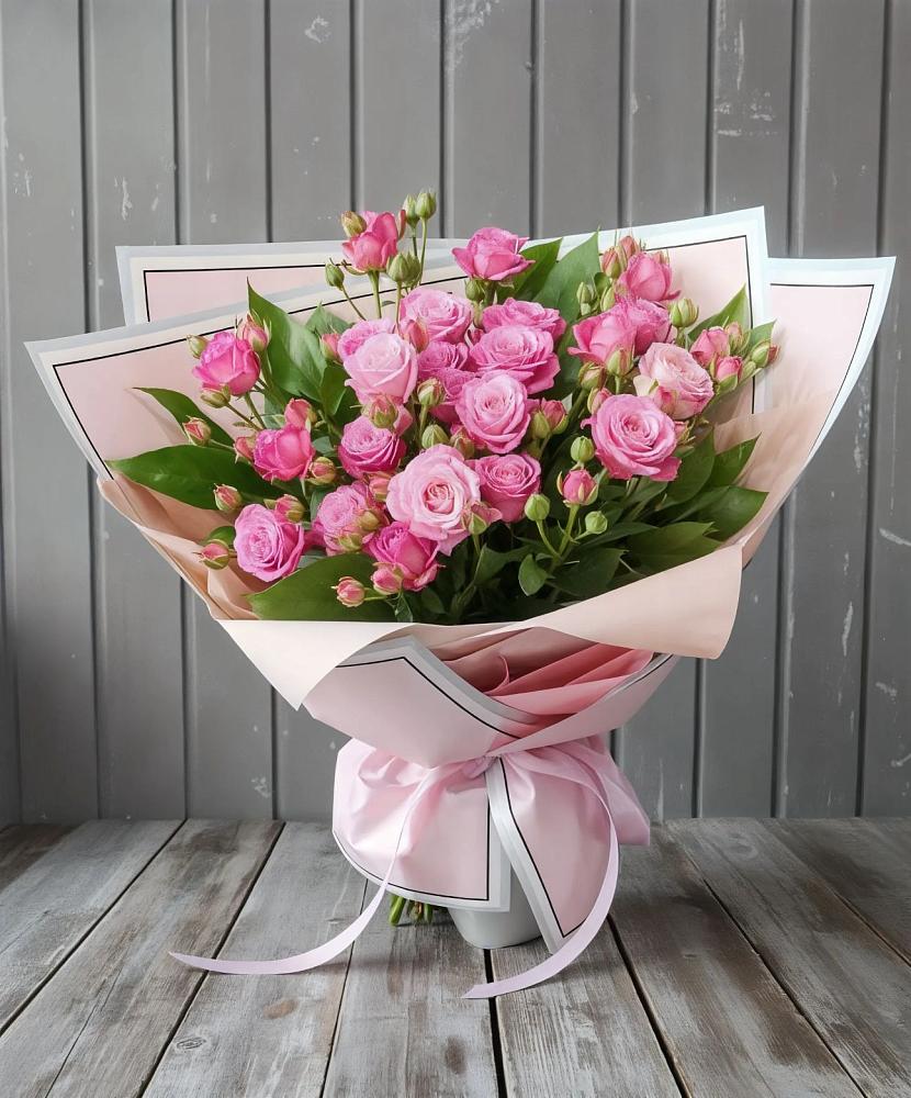 Букет Розовый кустик в Кикерино