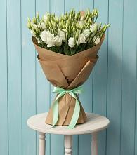 Букет цветов из:  Лизиантусы #REPLACE_PRED# Кикерино