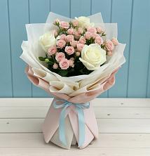 Букет цветов из:  Розы в Кикерино