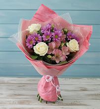 Букет цветов из:  Герберы в Кикерино