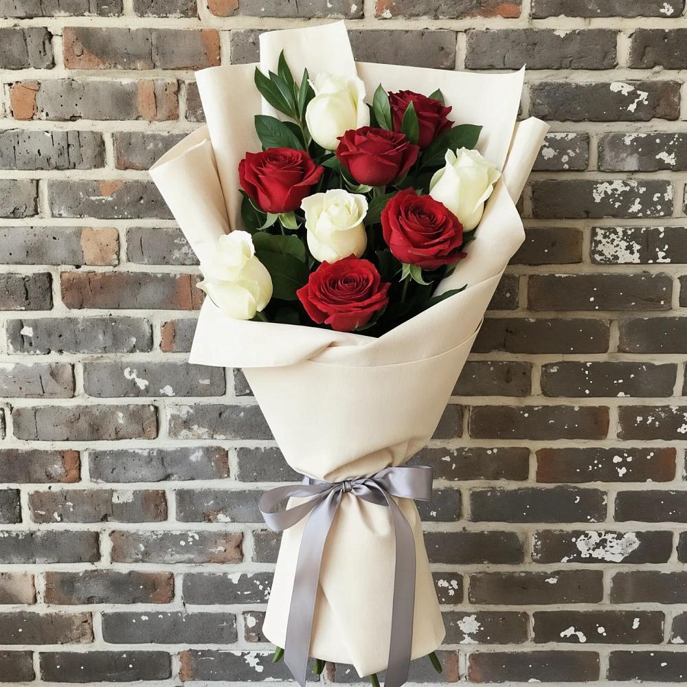 Букет цветов из: Розы в Кикерино