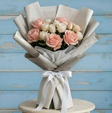 Букет цветов из:  Розы #REPLACE_PRED# Кикерино