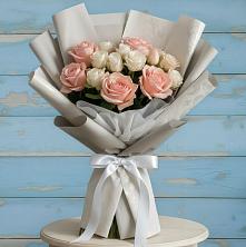 Букет цветов из:  Розы в Кикерино