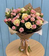 Букет цветов из:  Розы в Кикерино