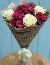Букет цветов из:  Розы в Кикерино