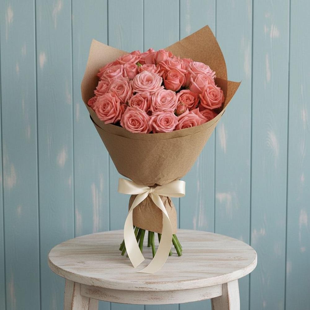 Букет цветов из: Розы в Кикерино