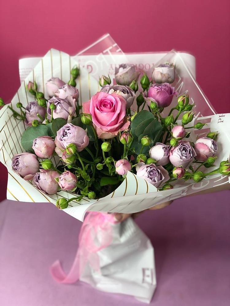 Букет цветов из: Розы в Кикерино