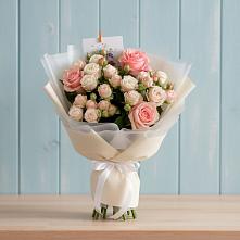 Букет цветов из:  Розы в Кикерино