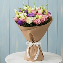 Букет цветов из:  Лизиантусы #REPLACE_PRED# Кикерино