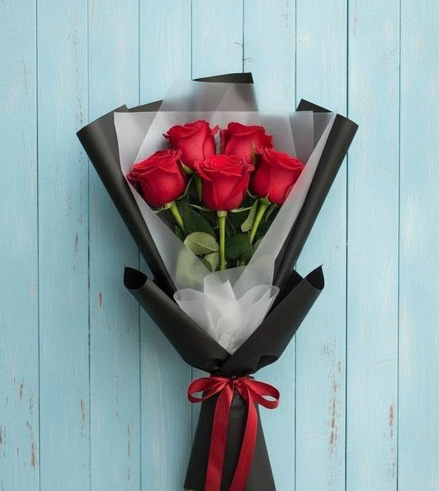 Букет цветов из: Розы в Кикерино